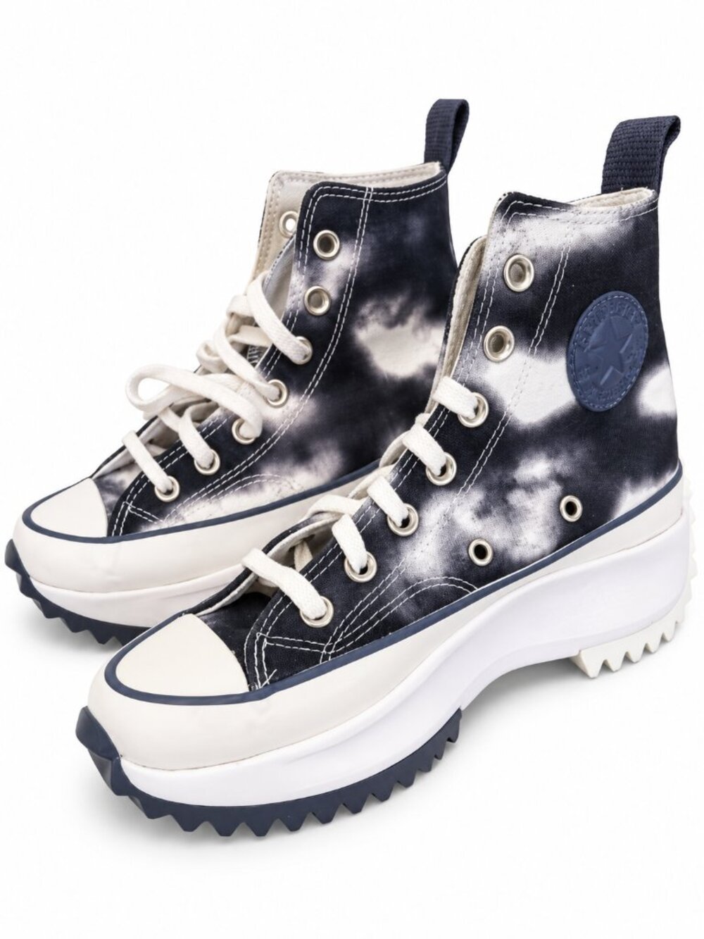 NWT Converse Run Star Hike 572537C Black/White/Steel (Women's, 5.5)